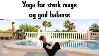 Yoga for sterk mage og god balanse/Yoga med Ane