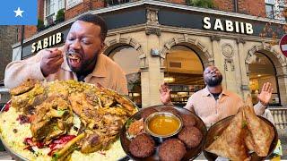 The BEST SOMALI FOOD in London | Sabiib FOOD Review