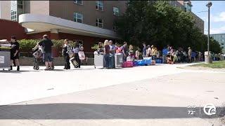 Wayne State students move in as school expects record enrollment