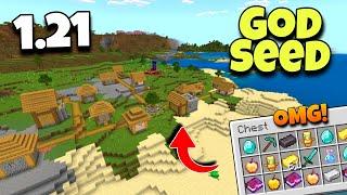 [God Seed] For Minecraft 1.21 Bedrock And Pocket Edition | Seed Minecraft 1.21 | Minecraft Seeds