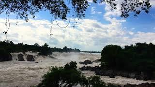 Khone Phapheng Waterfall Champasak,LAOS