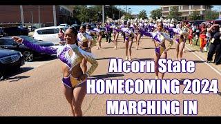 Marching In vs UAPB (Homecoming) 24 | Sounds of Dyn-O-Mite & World Renowned Golden Girls