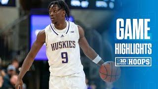 Alcorn State at Washington | HIGHLIGHTS | Big Ten Men's Basketball | 11/22/24