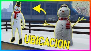 UBICACIONES DE LOS MUÑECOS DE NIEVE EN GTA 5 ONLINE! Actualizacion Navidad 2024