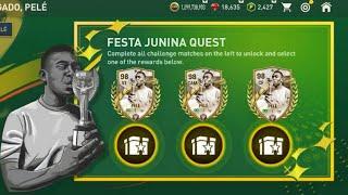 FREE 98 OVR PELE!! FESTA JUNINA & EURO 24 EVENT FC MOBILE | UTOTS FREE 98-99 RATED FC MOBILE 24!