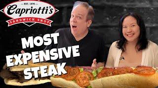 We Ate the Most EXPENSIVE Steak Sub at Capriotti's