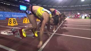 100m Hurdles Women @ Belgacom Memorial Van Damme (full HD, high definition)