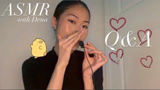 asmr - Q&A ️ pure whisper ramble