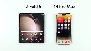 iPhone 14 Pro Max vs Samsung Z Fold 5 | SPEED TEST