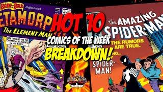 What's Hot for 2025!  |  Hot 10 Comics of the Week Breakdown!