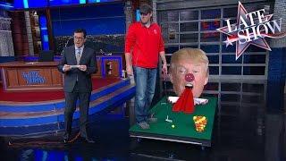 A Heckler Interrupts Stephen Colbert's Monologue