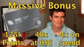 IHG Rewards Club Premier Card: NEW MASSIVE BONUS