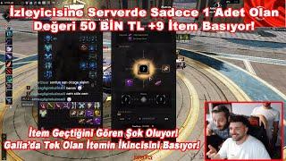 ZeitzquiN - İzleyicisine Galia'da Sadece 1 Adet Olan Değeri 50 BİN TL +9 İtem Basıyor! | Rise Online