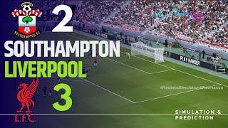 SOUTHAMPTON 2-3 LIVERPOOL • Highlights • Premier League 24/25 | Simulation/Recreation