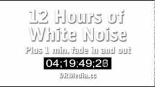 12 Hours of White Noise (Static) in Stereo. Favorite it for the future. Studying Sleep Tinnitus