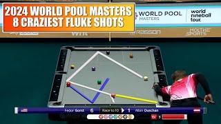 8 Craziest Fluke Shots | 2024 World Pool Masters (9-Ball Pool)