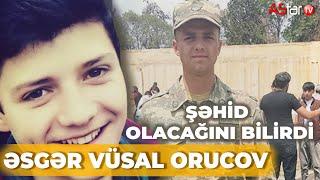 Kəlbəcərdə snayperlə vurulan şəhid Vüsal Orucov