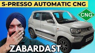 Maruti Suzuki S Presso Automatic VXI With CNG Fitted Amazing Performance Must Watch #maruti