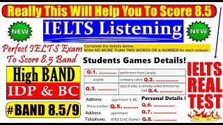 IELTS LISTENING PRACTICE TEST 2024 WITH ANSWERS | 27.10.2024