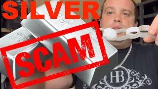 FAKE Silver (& Gold) Jewelry Scam EXPOSED! 90% Of You Guys Are Getting Fake Silver - Be Careful