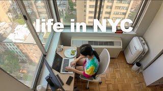 LIVING IN NYC | first month in NYC, finding balance in the busy, trying birds of a feather