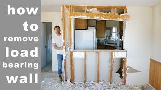 REMOVING A LOAD BEARING WALL | Joshua Tree Cabin Renovation