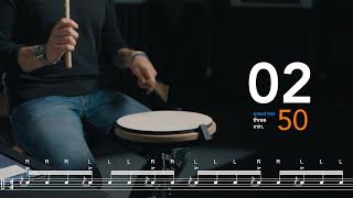 Hands Speed Test for Drummers - Flammed Groupings