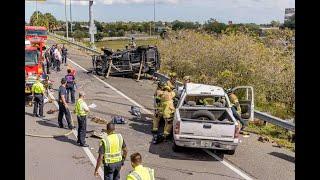 Jacksonville Fire Rescue Department responds to a double extrication accident with major trauma