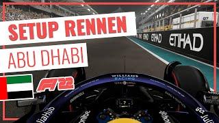 F1 22 ABU DHABI SETUP RENNEN (Trocken) - für MyTeam, Fahrerkarriere & Online