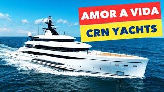 $50M AMOR A VIDA 221ft Hybrid Superyacht by CRN (2025)