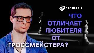 Что отличает любителя от гроссмейстера?