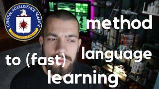 CIA method to fast language learning