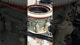 Used Metso hp300 cone crusher price,stone crusher #rockcrusher #rock #mine #mining #concrete #quarry