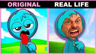 The Best TikTok Sprunki | Original VS Real Life (part 52)