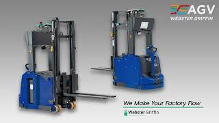 Coming soon: Webster Griffin's self driving forklift trucks.