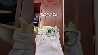 Tiene vista 20k Hyper HD #humor #meme #babyyoda #lentes