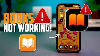 How to Fix Apple Books Not Working on iPhone | Apple Books Not Responding Issue