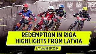 HIGHLIGHTS: Rough, Ready and Reignited  #LatvianSGP 2024 | FIM Speedway Grand Prix