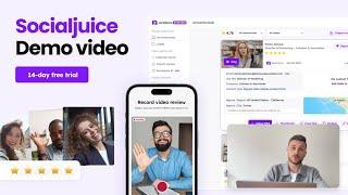 Easy Reviews And Video Testimonials On Your Site – SocialJuice Demo