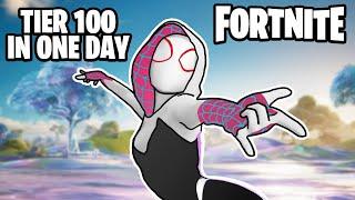 I Unlocked Spider-Gwen in One Day and This Is How (Fortnite)