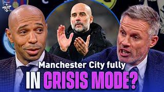 Thierry Henry & Jamie Carragher react to Manchester City's CRISIS | UCL Today | CBS Sports Golazo