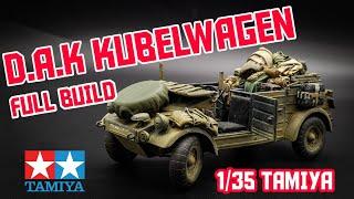 1/35 Kubelwagen D.A.K Full Build
