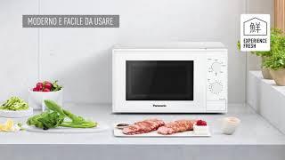 Forno Microonde con Grill Panasonic NN-K10JW: Cibo fresco, salutare e veloce!