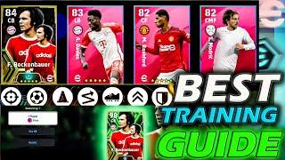 Beckenbauer/Rashford/Modric/Daviestraining guide efootball |efootball 2024