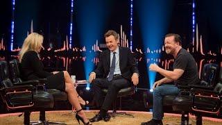 Ricky Gervais makes fun of Pamela Anderson stalker | SVT/NRK/Skavlan