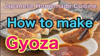 Japanese Homemade Cuisine Delicious Gyoza