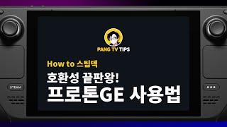 스팀덱 지원불가 게임도 돌리는 프로톤GE 설치하기 [팡TV]