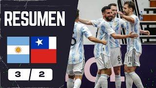 Argentina 3 - 2 Chile | Amistoso Internacional