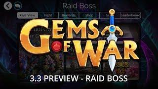 Gems of War - Raid Bosses