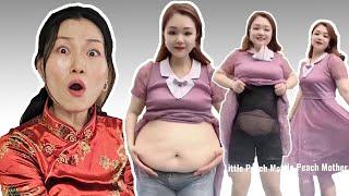 Fat Asian Girl Sells AMAZING Tummy Tucker Pants